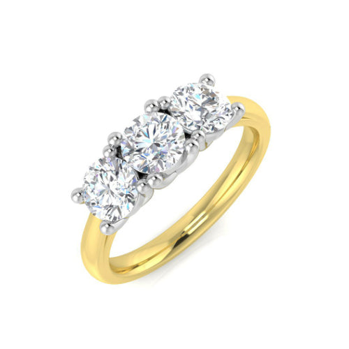 3 Stone Diamond Ring