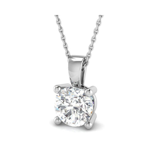 Diamond Solitaire Pendant